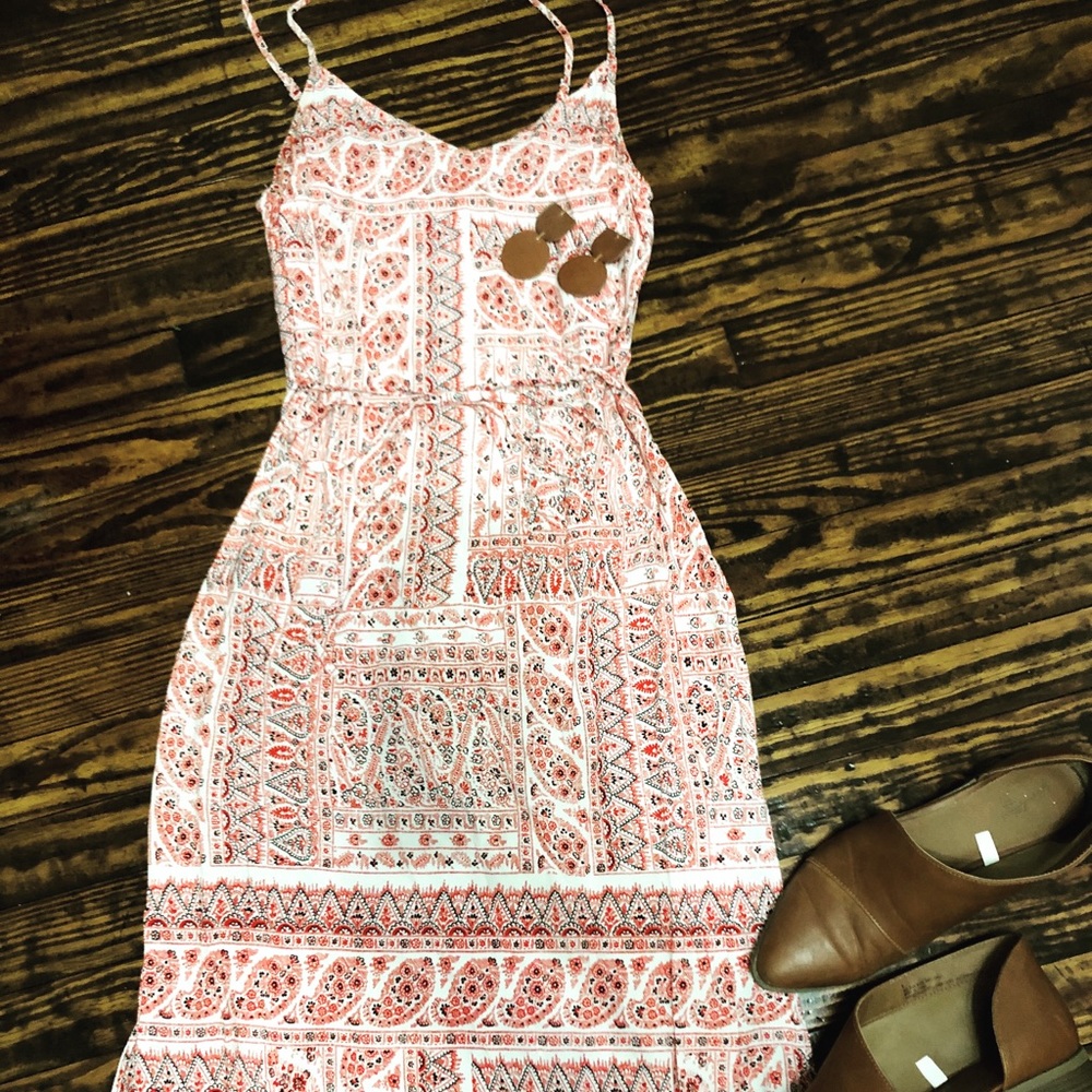 Bandana print dress